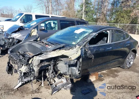 2020 Tesla Model 3 Long Range Dual Motor All-Wheel Drive from USA, damaged, VIN 5YJ3E1EB5LF600145